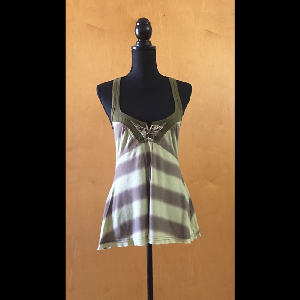 Free People Raceback Tank Top